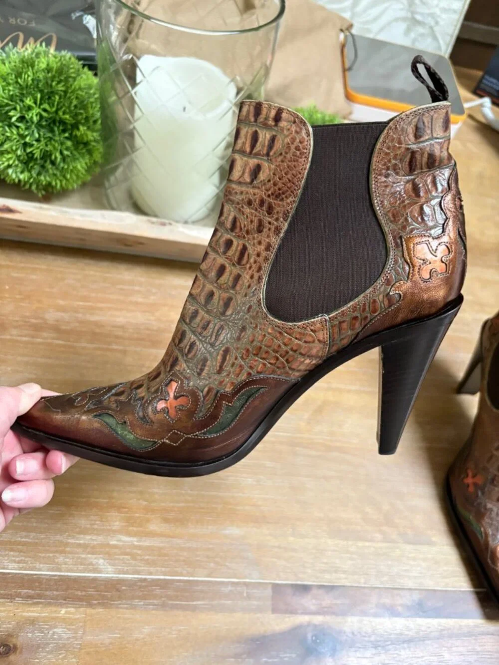 Vintage Donald J. Pliner Couture Western Boots – Women’s Size 8M